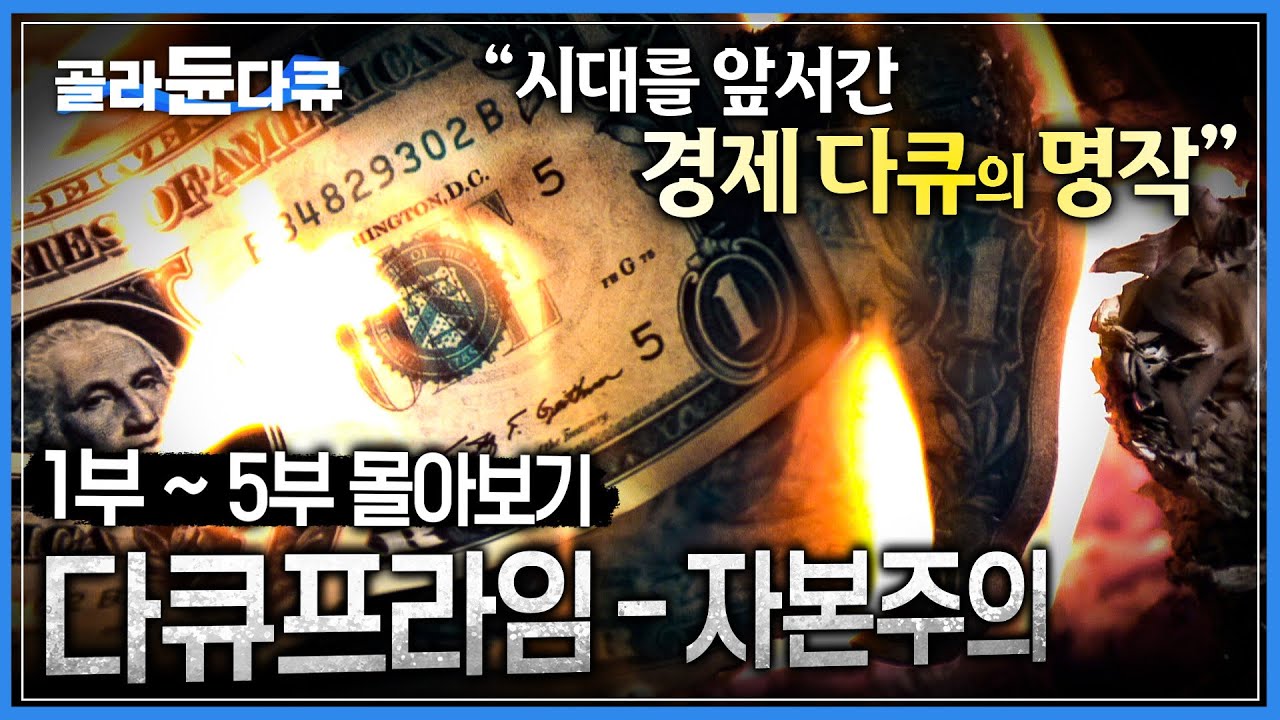 누적 조회수 2250만 이상! 10년 연속 경제 서적 부문 베스트 셀러 1위!┃부자가 되는 법은 이 한편에 모두 담겨있다┃레전드명작 다큐프라임 자본주의 한방에 몰아보기┃#골라듄다큐